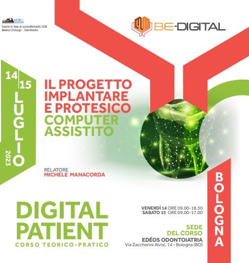 Bologna – DIGITAL PATIENT – corso teorico-pratico